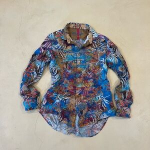 Robert Graham Multicolor limited edition linen shirt